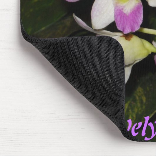 Hawaiian Orchids Mousepad (Ecke)