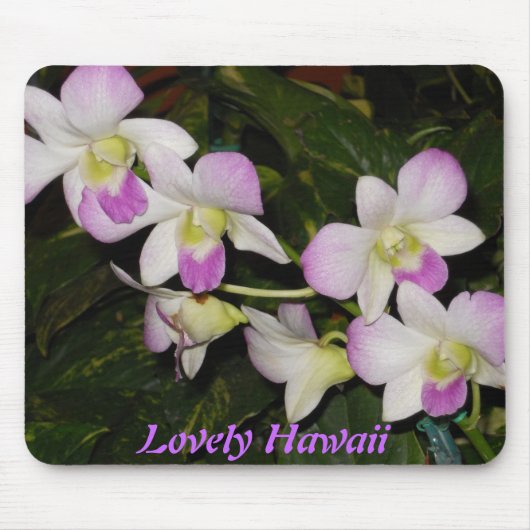 Hawaiian Orchids Mousepad (Vorne)