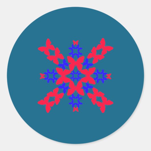 Hawaiian Ostern Runder Aufkleber (Vorderseite)
