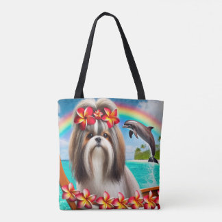 Hawaiian Outrigger Adventure Leinwände Tote Bag Tasche