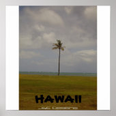 Hawaiian Palm Tree Poster (Vorne)