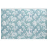 Hawaiian Palm Tree Silhouette Muster Aquamarin ID1 Stoff (Fat Quarter (45,7 x 55,9 cm))