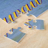 Hawaiian Palm Trees Exotic Travel Art Puzzle (Seite)