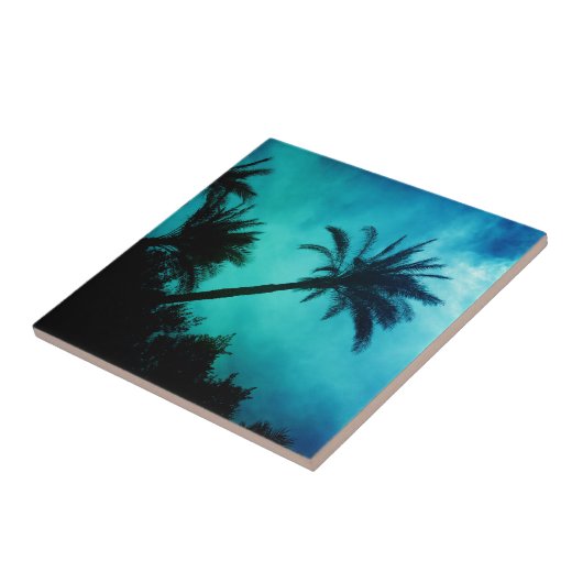 Hawaiian Palm Trees Fliese (Seite)