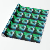 Hawaiian Palm Trees Geschenkpapier (Ungerollt)