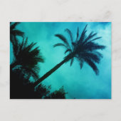 Hawaiian Palm Trees Postkarte (Vorderseite)