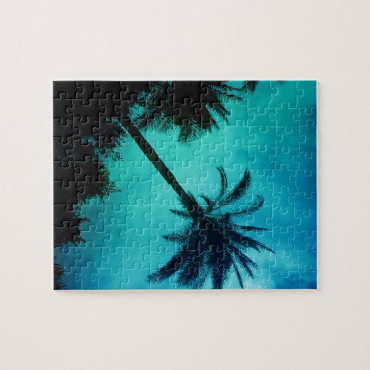 Hawaiian Palm Trees Puzzle (Horizontal)
