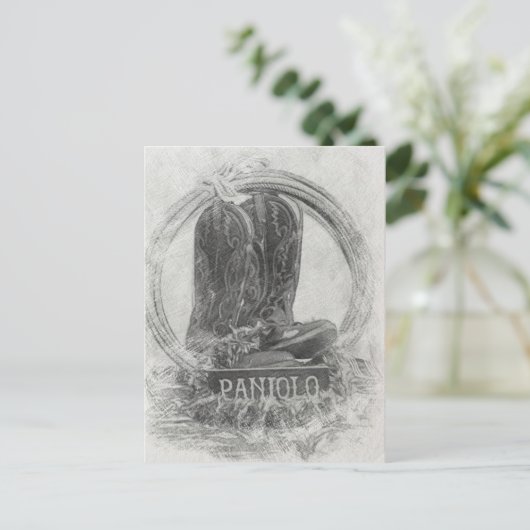 Hawaiian Paniolo Postkarte (Stehend Vorderseite)