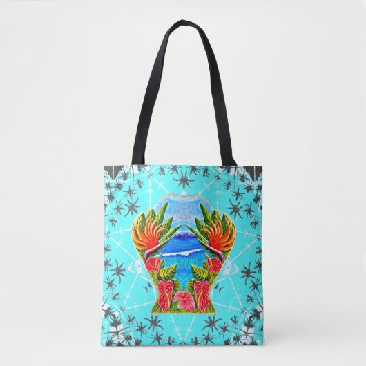 Hawaiian Paradise zweimal Tasche (Vorderseite)