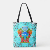 Hawaiian Paradise zweimal Tasche (Rückseite)