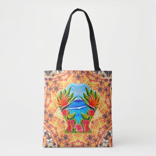 Hawaiian Paradise zweimal Tasche (Vorderseite)