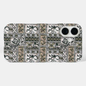 Hawaiian Petroglyph Tapa Cloud Phone Case (Rückseite (Horizontal))