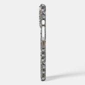 Hawaiian Petroglyph Tapa Cloud Phone Case (Rückseite / Links)