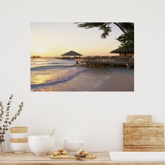 Hawaiian Pier Poster (Küche)