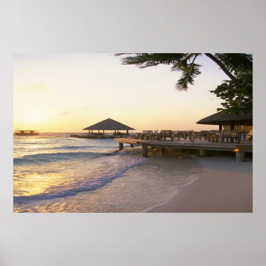 Hawaiian Pier Poster (Vorne)