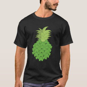Hawaiian Pineaple Kleeblatts St Patrick's Day App T-Shirt