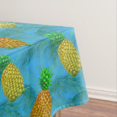 Hawaiian Pineaple Navy Blue Tischdecke (Beispiel)