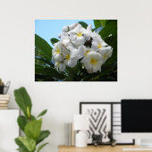 Hawaiian Plumeria Poster (Heimbüro)