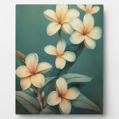 Hawaiian Plumeria Tree Fotoplatte (Vorderseite)