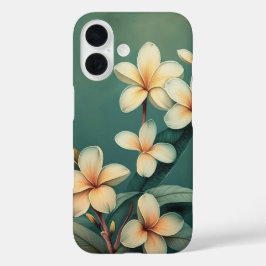 Hawaiian Plumeria Tree Phone Case