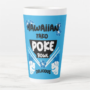 Hawaiian Poke Bowl Tako Poke Milchtasse