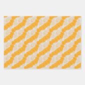 Hawaiian Print ilima lei Geschenkpapier Set (Vorderseite 3)