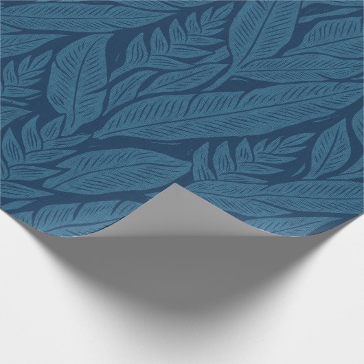 hawaiian print modern geschenkpapier (Ecke)