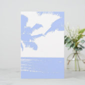 Hawaiian Print Stationery Briefpapier (Stehend Vorderseite)
