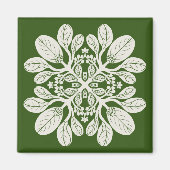 Hawaiian Quilt Naupaka Magnet (Vorne)