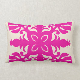 HAWAIIAN QUILT PILLOW-Ananas Lendenkissen