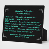 Hawaiian quotes Plaque Fotoplatte (Seite)
