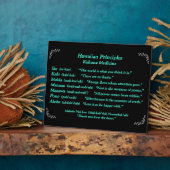 Hawaiian quotes Plaque Fotoplatte (Seite)