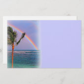 Hawaiian Rainbow Briefpapier (Vorne/Hinten)