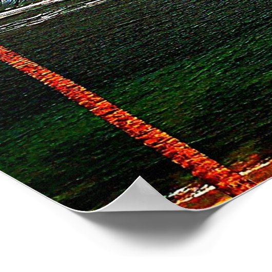 Hawaiian Rainbow Poster (Ecke)