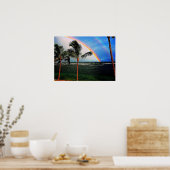Hawaiian Rainbow Poster (Küche)