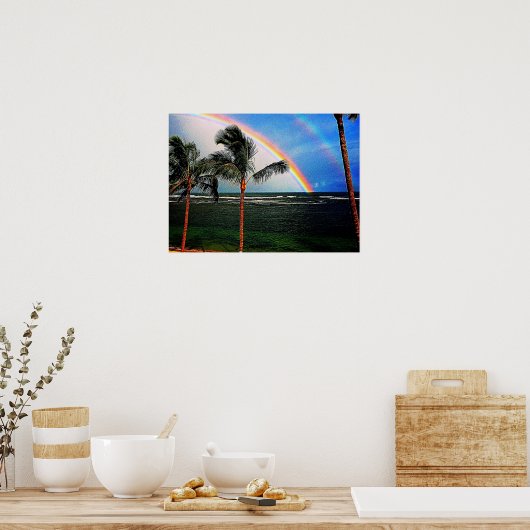 Hawaiian Rainbow Poster (Küche)