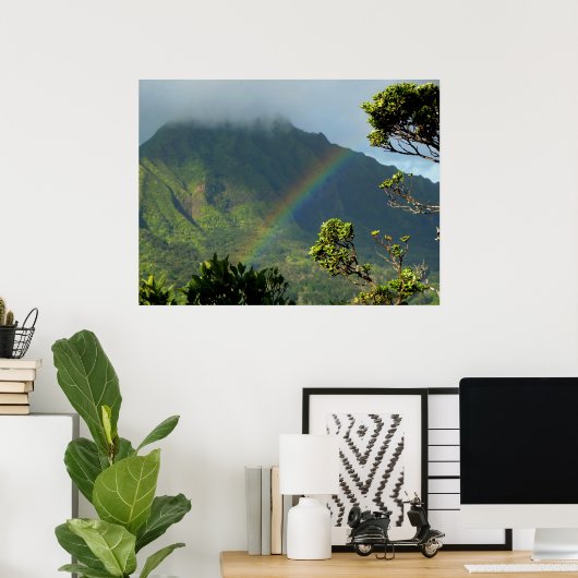 Hawaiian Rainbow Poster (Heimbüro)