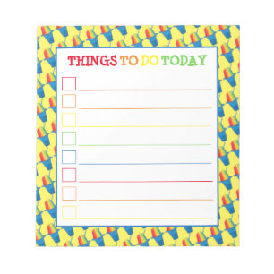 Hawaiian Rainbow Shave Ice Frozen Dessert Hawaii Notizblock