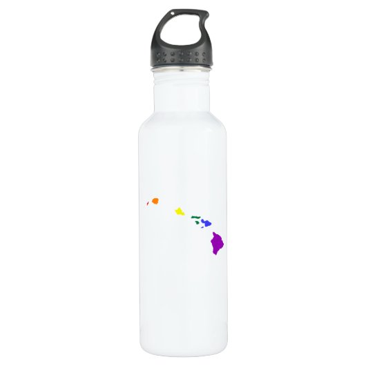 Hawaiian Rainbow Trinkflasche (Vorderseite)