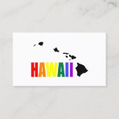 Hawaiian Rainbow Visitenkarte (Vorderseite)
