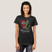 Hawaiian Red Lehua Flower Watercolor Resilience T-Shirt (Vorne ganz)