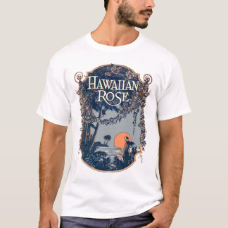 Hawaiian Rose Herren leichtes kurzärmeliges T-Shir T-Shirt