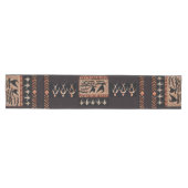 Hawaiian Sailing Canoe Tapa Mittelgroßer Tischläufer (Horizontal)