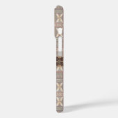 Hawaiian Sailing Canoy und Tapa Phone Case (Rückseite / Links)