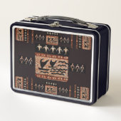 Hawaiian Sailing Kanu Retro Lunch Box (Vorderseite)