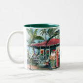 Hawaiian Santa Mele Kalikimaka Tasse (Links)