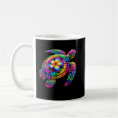 Hawaiian Sea Turtle Krawatte-Dye Hawaii Urlaub Str Kaffeetasse (Links)