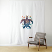 Hawaiian Sea Turtle Krawatte-Dye Hawaii Urlaub Str Wandteppich (Beispiel)