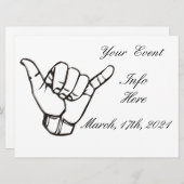 Hawaiian Shaka Brah Wave Thunder_Cove (Vorne/Hinten)