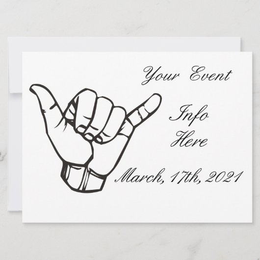 Hawaiian Shaka Brah Wave Thunder_Cove (Vorderseite)